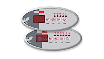 Gecko TSC-9 AND OVERLAY KIT GE1-GE2 Keypad Kit | 0202-007154 loading=