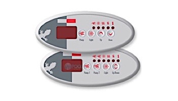 Gecko TSC-9 AND OVERLAY KIT GE1-GE2 Keypad Kit | 0202-007154