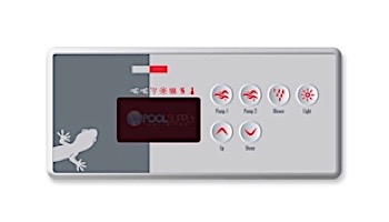 Gecko TSC-9 AND OVERLAY KIT GE1-GE2 Keypad Kit | 0202-007154