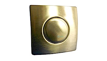 Led Gordon Air Button Trim | Designer Touch | Trim Kit | Brushed Stainless | Square | 951961-000