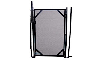 GLI Pool Products Protect-A-Pool Inground Safety Fence Gate | 5' x 30" Black | 30-0500-BLK-GATE-CGS