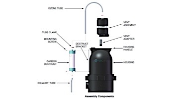 DEL MDV XL Mixing De-Gas Vessel for DEL AOP Systems | MDV-100