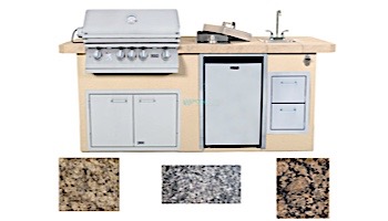 Lion Premium Grills BBQ Resort Q Granite Upgrade | 50105