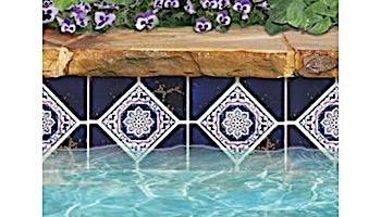 US Pool Tile Debutante Series | Terra Blue | DEB07