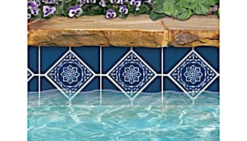 US Pool Tile Debutante Series | Blue | DEB90