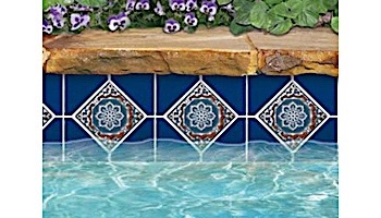 US Pool Tile Debutante Series | Cobalt Blue | DEB500