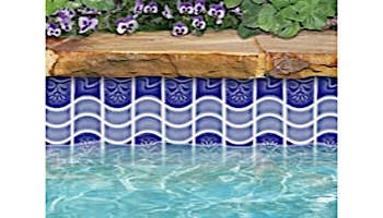 US Pool Tile New Surf Series | Electric Blue | NS220