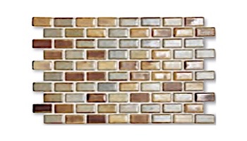 Cepac Tile Serenity Basket Weave Series 0.5x1 Tile | Driftwood | SR3-BW