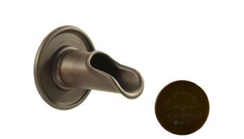 Black Oak Foundry Roman Scupper | Antique Brass / Bronze Finish | S50-AB | S53-AB