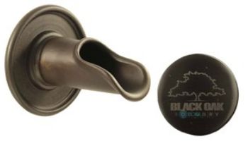 Black Oak Foundry Roman Scupper | Brushed Nickel Finish | S50-BN