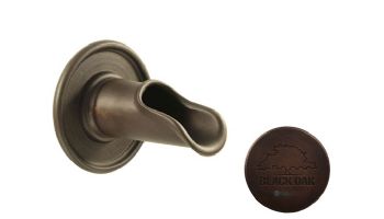 Black Oak Foundry Roman Scupper | Distressed Copper Finish | S50-DC