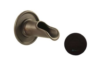 Black Oak Foundry Roman Scupper | Oil Rubbed Bronze Finish | S50-ORB | S53-ORB