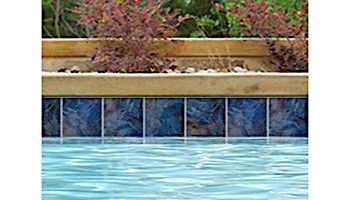 National Pool Tile Blue Seas 6x6 Series | Rustic Blue | SEA-RUSTIC