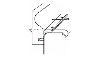 Stegmeier Intermediate Form Plumb Strip Fiberglass | 2CF922 | 2CF922-FLEX