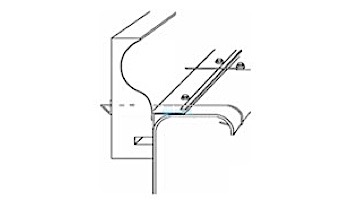 Stegmeier Intermediate Form Plumb Strip Fiberglass | 2CF922 | 2CF922-FLEX