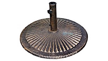 80 lb. Classic Cast Iron Umbrella Base | Bronze | NU5408