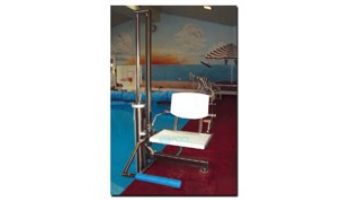 Aquatic Access Above Deck Automatic 180 Deg Seat Rotation Bariatric Lift | IGAT-180-HD