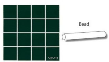 Fujiwa Tile VIP 3x3 Series | Hunter Green | VIP-711
