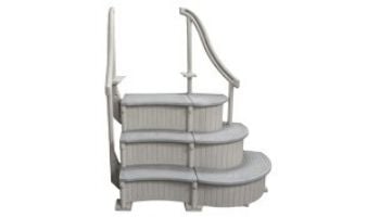 Confer Curve Inpool Step System Add On Unit | Warm Gray | CCX-ADD-2018 | CCX-ADD