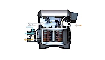 Jandy JXi Pool & Spa Heater Low-NOx | 200K BTU Propane Gas | Electronic Ignition | Digital Controls | JXI200P