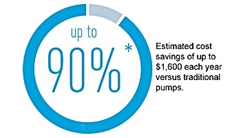 Pentair IntelliFloXF Variable Speed Pump 3HP Max | Rotary Keypad Control | EC-022055