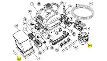 SmartPool Pump Motor PT9i | Part # 6 | NC7113