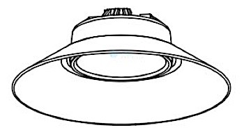 FX Luminaire SP Path Light Top Assembly Reflector | 250016020000