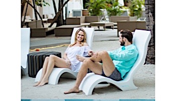 Ledge Lounger Signature Collection Chair | White | LL-SG-CR-W