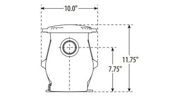 Waterway SMF 2HP Inground Pool Pump 208-230V | SMF-120