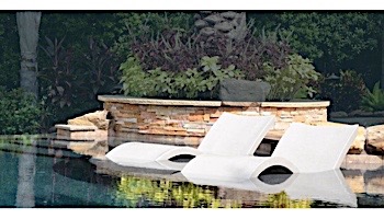 Ledge Lounger In-Pool Chaise Deep | Red | LLCD-R