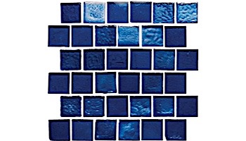 National Pool Tile Aquascapes 1x1 Glass Tile | Sapphire | OCN-SAPPHIRE