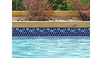 National Pool Tile Aquascapes 1x1 Glass Tile | Sapphire | OCN-SAPPHIRE