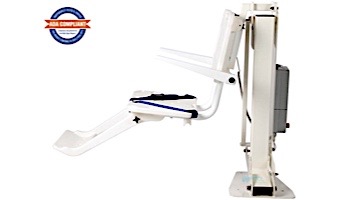 SR Smith ML300 Pool Lift with Right or Left Seating | With Armrest, No Anchor | 575-3005N