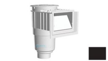 AquaStar Flow Star Skimmer with Water Stop Face, Float Assembly, Basket, Lid, Adjustable Collar and 4" Socket Sump | White | SKR101D