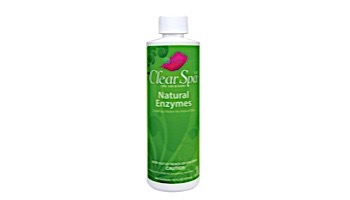 ClearSpa Natural Enzymes | 1 Pint Bottle | CSLNEPT12