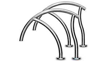 SR Smith Designer Series Economy Grab Rail Pair | 1.90" x .065" Thickness 304 Stainless Steel | DR-G3DE065