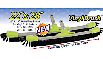 Xcalibur Pro Animal Vinyl Brush Poly Bristles for Vinyl & All Surfaces | 22" | BR4022W | BR4122S