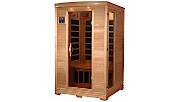 Golden Designs Luxury 2-Person Carbon Far Infrared Sauna | GDI-6232-01