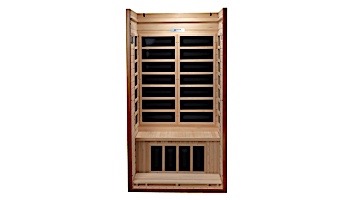 GoldenDesigns PureTech 1 Person Ultra Low EMF Carbon Far Infrared Sauna | GDI-6154-01