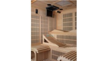Golden Designs Monaco 6-Person Near Zero EMF FAR Infrared Sauna | Hemlock | GDI-6996-01