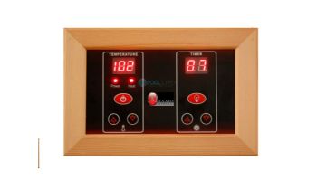 Golden Designs Maxxus 2-Person Low EMF FAR Infrared Carbon Sauna | Red Cedar | MX-K206-01 CED