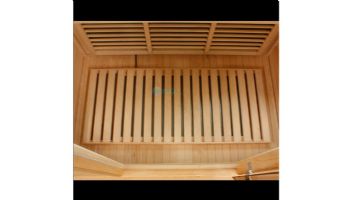 Golden Designs Maxxus 2-Person Low EMF FAR Infrared Carbon Sauna | Red Cedar | MX-K206-01 CED