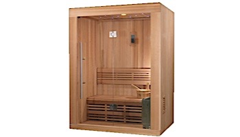 Golden Designs Sundsvall 2 Person Traditional Steam Sauna | Cedar | GDI-7289-01 Cedar