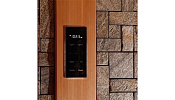 GoldenDesigns Vasteras Luxury Edition 2-3 Person Traditional Steam Sauna | Cedar | GDI-7289-01L Cedar