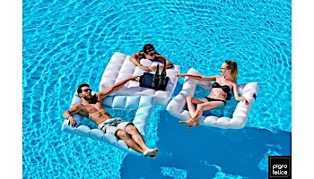 Pigro Felice Modul'Air Premium Inflatable Single Floating Hammock | Rose Pink | 921991-RPINK