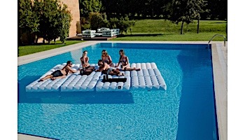 Pigro Felice Modul'Air Inflatable Base Pool Float | Aquamarine Green | 921987-AGREEN