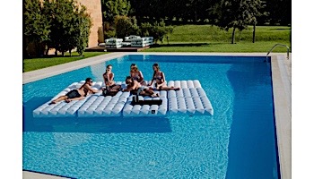 Pigro Felice Modul'Air Inflatable Base Pool Float | Olive Green | 921987-OGREEN