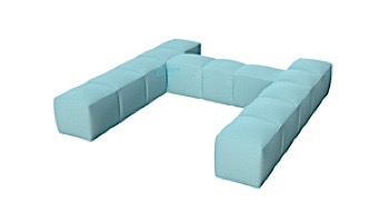 Pigro Felice Modul'Air Inflatable Armchair Backrest | Aqua Blue | 921988-AQUABLUE
