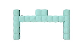 Pigro Felice Modul'Air Inflatable Sofa Backrest | Aquamarine Green | 921989-AGREEN