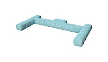 Pigro Felice Modul'Air Inflatable Sofa Backrest | Aquamarine Green | 921989-AGREEN